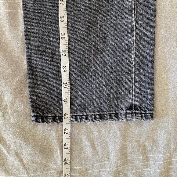House of Dagmar Gray Straight Leg Jeans - Picture 6 of 10